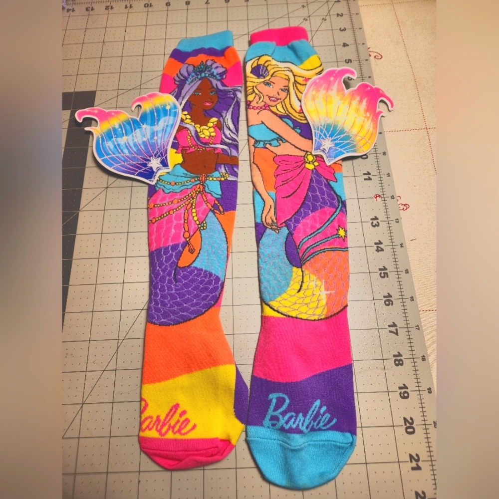 Mattel Winged Barbie Kneelength Socks